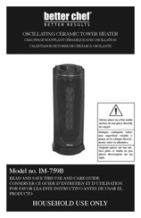 better chef IM-759B Use And Care Manual