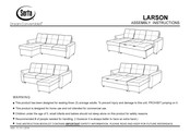 Serta DreamConvertibles LARSON Assembly Instructions Manual