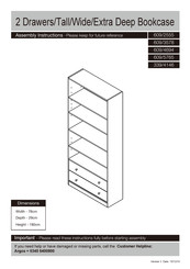 Argos AH MAINE609/4694 Assembly Instructions Manual