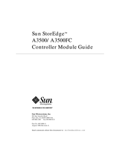 Sun Microsystems Sun StorEdge A3500FC Manual