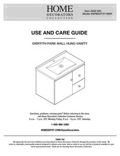 Home Decorators Collection GPBGVT3118DR Use And Care Manual