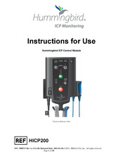 Humminbird HICP200 Instructions For Use Manual