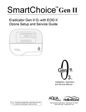 Hellenbrand AQUA Systems SmartChoice Gen II O3 Installation, Operation And Service Manual