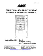 AMS SENSIT II 39 Operation And Service Manual