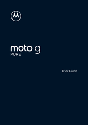Motorola moto g PURE User Manual