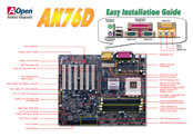 AOpen AK76D Easy Installation Manual