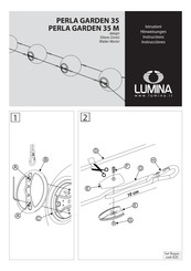 Lumina PERLA GARDEN 35M Instructions Manual