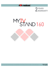 MELICONI MYTV Stand 160 Assembly Instruction Manual