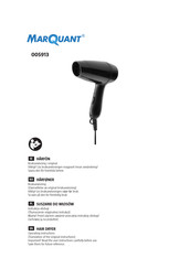 Marquant 005913 Operating Instructions Manual