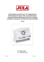 Jula 478-300 Operating Instructions In Original