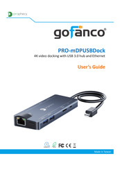 gofanco PRO-mDPUSBDock User Manual