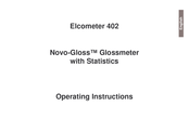 Elcometer Novo-Gloss 402 Operating Instructions Manual