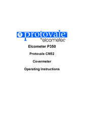 Elcometer Protovale P350 Operating Instructions Manual