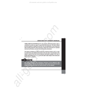 Big Dog Motorcycles Mastiff 2006 Owner's Manual