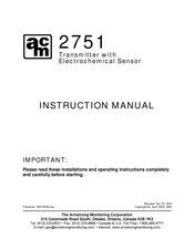 AMC 2751 Instruction Manual