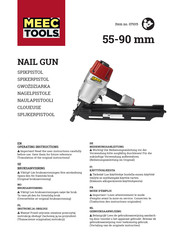 Meec tools 071015 Operating Instructions Manual