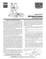 Sherline Products WETTROTH 8100 Instructions For Use Manual
