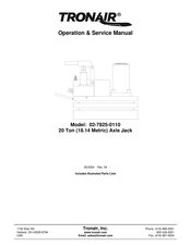 Tronair 02-7825-0110 Operation & Service Manual