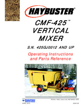 Duratech Haybuster CMF-425 Operating Instructions And Parts Reference