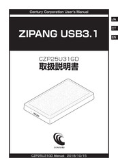 Century CZP25U31GD User Manual