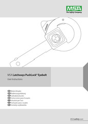 MSA Latchways PushLock Eyebolt User Instructions