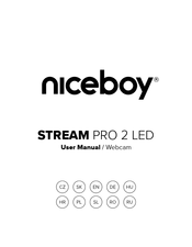 Niceboy STREAM PRO 2 LED User Manual