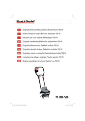 Pattfield Ergo Tools PE-EBH 7530 Original Operating Instructions