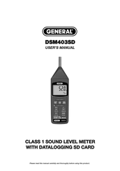 General DSM403SD User Manual