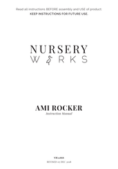 Nursery Works AMI ROCKER Instruction Manual