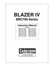 Carotron BRC702-E00 Instruction Manual