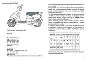 APRILIA Amico 50 1997 Manual