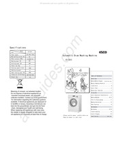 Esco ES 1000 E Manual