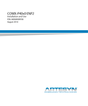 Artesyn COMX-P40x0 ENP2 Manual