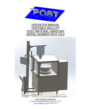 Post PR19.150.2 Operator's Manual
