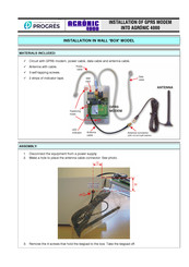 Progres AGRONIC 4000 Installation Instructions
