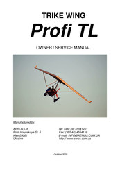 Aeros PROFI TL Owner's Service Manual