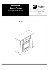 Southern Enterprises FA966800TX Assembly Instructions Manual