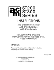 ACM ST30 Instructions Manual