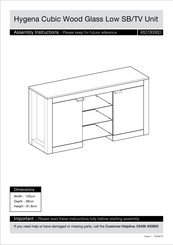 Argos 482/0688D Instruction Manual