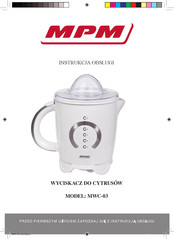 MPM MWC-03 User Manual