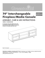 Greentouch 1052IM-28-208 Assembly / Care & Use Instructions