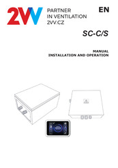 2VV SC-S-EC Manual