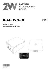 2VV IC3-S-AC5-07 Installation And Operation Manual