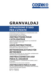 Costan GranSesia COMPACT User Instructions