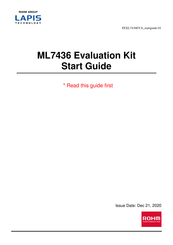 Rohm LAPIS ML7436 Start Manual