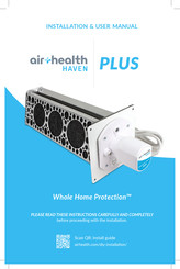 Air+Health Haven Plus Installation & User Manual