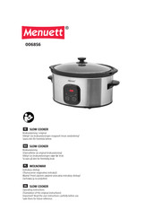 Menuett 006856 Operating Instructions Manual