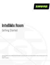 Shure IntelliMix Room Manual