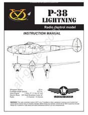 Vq Legend Model P-38 Lighting Instruction Manual