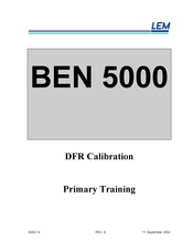 LEM BEN 5000 Calibration